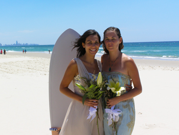 "Marilyn thank you so much for helping to arrange and conduct our ceremony on Tugan beach. You made the whole process from start to finish very stress-free. From the first email up until our pre-ceremony meeting we felt incredibly comfortable and relaxed with you. Your passion for your job comes through in the professional and engaging way you conduct yourself.